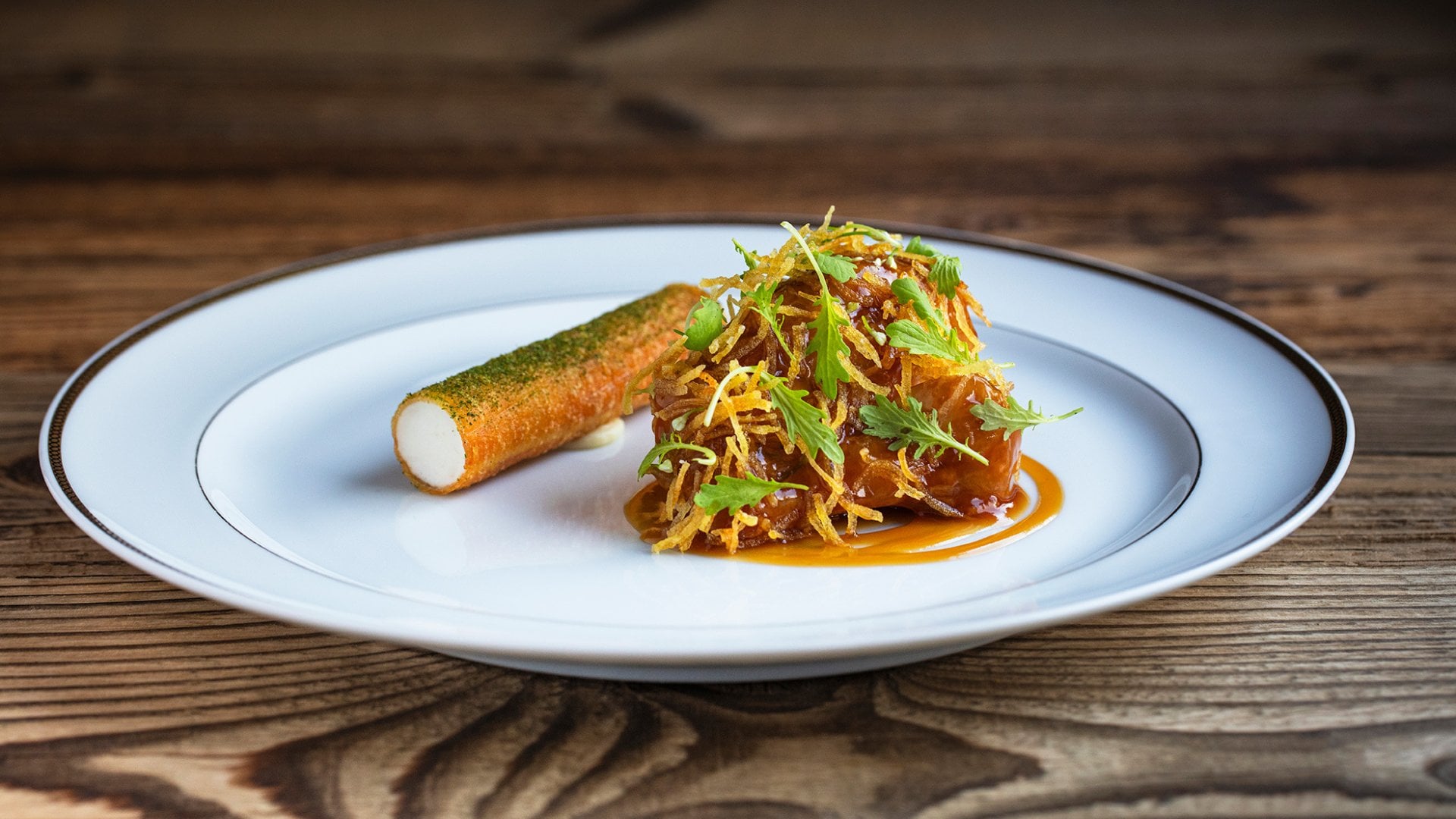 Ris de veau, restaurant La Bouitte